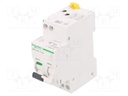 RCBO breaker; Inom: 32A; Ires: 30mA; Max surge current: 3kA; DIN