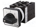 Switch: step cam switch; Stabl.pos: 4; 20A; 0-1-2-3; Poles: 3; 6.5kW