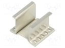 Heatsink: moulded; L: 13mm; W: 15mm; H: 10mm; 24K/W; copper