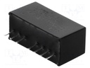 Converter: DC/DC; 2W; Uin: 4.5÷9V; Uout: 24VDC; Uout2: -24VDC; SIP8