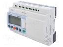 Programmable relay; IN: 12; OUT: 8; OUT 1: relay; 12VDC; DIN; IP20