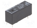 Relay: electromagnetic; SPDT; Ucoil: 12VDC; 8A/250VAC; 5A/30VDC