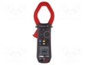 AC/DC digital clamp meter; Øcable: 60mm; I DC: 0,15÷3000A; 640g