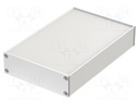 Enclosure: with panel; Filotec; X: 105mm; Y: 160mm; Z: 32mm; natural