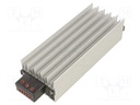 Heater; 150W; 100÷250V; IP20; DIN rail; 228x70x59mm