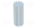 Heatsink; LED; Ø: 20mm; H: 50mm