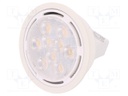 LED lamp; warm white; GU5,3; 12VAC; 621lm; 7.5W; 36°; 2700K