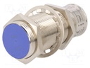 Sensor: inductive; Output conf: NPN / NO; 0÷15mm; 10÷30VDC; M30