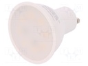 LED lamp; warm white; GU10; 230VAC; 556lm; 7W; 100°