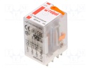 Relay: electromagnetic; 3PDT; Ucoil: 24VAC; 10A/250VAC; 10A/24VDC