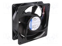 Fan: DC; axial; 119x119x38mm; 247m3/h; 60dBA; ball bearing; 4400rpm