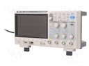 Oscilloscope: digital; Band: ≤200MHz; Channels: 4; 14Mpts/ch; 1Gsps