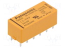 Relay: electromagnetic; Ucoil: 24VDC; 4A; max.250VAC; miniature