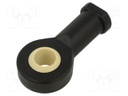 Ball joint; Øhole: 16mm; Thread: M16; Mat: igumid G; Pitch: 2,0