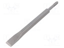 Chisel; for concrete; L: 250mm; steel; Kind of holder: SDS-Plus®