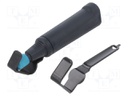 Stripping tool; 4.5÷40mm; 4÷300mm2; Wire: round