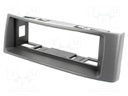 Radio mounting frame; Renault; 1 DIN; anthracite-beige