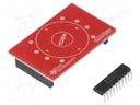 Expansion board; capacitive keypad; MSP430G2452IN20; pin strips