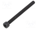 Screw; M4x45; DIN: 912; Head: cheese head; imbus; steel; HEX 3mm