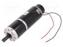 Motor: DC; with encoder,with gearbox; 12VDC; 3.6A; 168rpm; 10mm