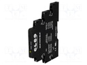 Relay: interface; SPST-NO; Ucntrl: 10÷32VDC; 6A; Mounting: DIN