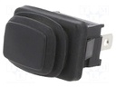 ROCKER; SPDT; Pos: 2; ON-ON; 10A/24VDC; black; IP65; none; Body: black