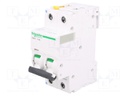 Circuit breaker; 400VAC; Inom: 4A; Poles: 1+N; DIN; Charact: C; 10kA