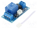 Module: relay; Channels: 1; 5VDC; max.250VAC; 10A