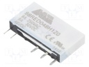 Relay: electromagnetic; SPDT; Ucoil: 48VDC; 6A/250VAC; 6A/30VDC; 6A