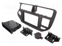 Radio mounting frame; Kia; 1 DIN; charcoal