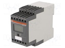 Module: temperature monitoring relay; temperature; 24VAC; DIN