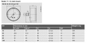 Manometer; Class: 2,5; 50mm; Thread: G 1/4 B; 0÷25bar; -20÷60°C