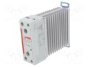 Relay: solid state; Ucntrl: 90÷280VAC; 10A; 24÷530VAC; -30÷80°C