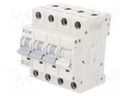 Circuit breaker; 230/400VAC; Inom: 25A; Poles: 3+N; DIN; Charact: B