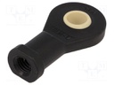 Ball joint; Øhole: 12mm; Thread: M12; Mat: igumid G; Pitch: 1,75