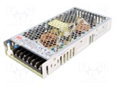 Power supply: switched-mode; modular; 150W; 7.5VDC; 199x99x30mm