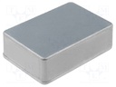 Enclosure: multipurpose; X: 55mm; Y: 80mm; Z: 25mm; aluminium; IP66