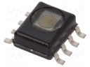 Sensor: temperature and humidity; digital; Range: 0÷100% RH; ±2%