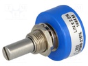 Potentiometer: shaft; single turn; 2kΩ; ±15%; 1W; linear; 6.35mm