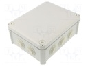 Enclosure: junction box; X: 150mm; Y: 190mm; Z: 77mm; IP66