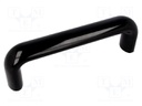 Handle; Mat: duroplast; black; H: 62mm; L: 198mm; W: 30mm; Thread: M8