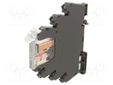 Relay: interface; SPDT; Ucoil: 24VDC; Ucoil: 24VAC; 6A; 6A/250VAC