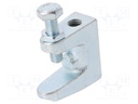 Bracket screw clamp