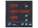 Power network meter; on panel; A2000; three-phase; 0÷320V; 6A