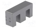 Core: ferrite; E; Mat: N87; 3100nH; 50g; 9720mm3; 120mm2