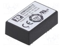 Isolated Board Mount DC/DC Converter, Medical, 2 Output, 3 W, 15 V, 100 mA, -15 V