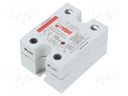 Relay: solid state; Ucntrl: 4÷32VDC; 25A; 48÷530VAC; -30÷80°C; IP20