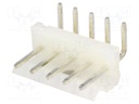 Socket; wire-board; male; 5.08mm; PIN: 5; THT; 250V; 7A; tinned; 10mΩ