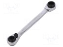 Key; box,with ratchet; 10mm,11mm,8mm,9mm; Overall len: 151mm