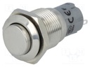 Switch: vandal resistant; Pos: 2; SPDT; 0.5A/220VAC; 1A/24VDC; IP67